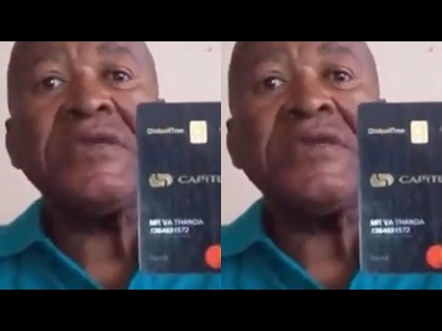 Watch Mzansi biggest Actor Vusi Thanda asking for donations 