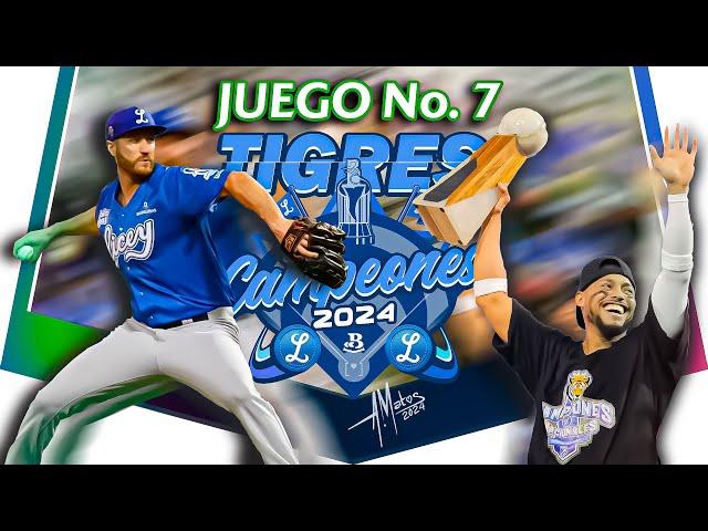 JUEGO #7 - SERIE FINAL | LICEY GANA CORONA 24 -  Gustavo Núñez MVP (27 ENE. 2024)