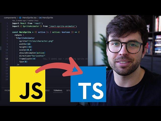 Use Javascript libraries in a TYPESCRIPT project the easiest way tutorial