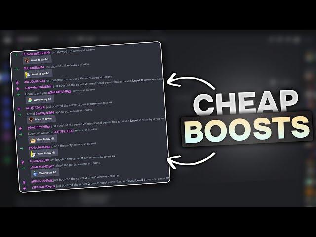 How to get CHEAPEST Nitro and Boosts (With Proof)