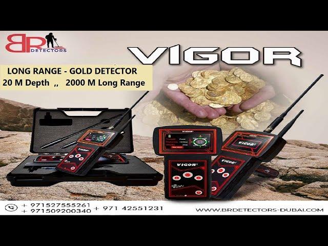 Newest Long Range Gold Detector VIGOR -  Treasures Locator