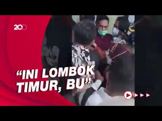 Risma Debat Sengit Lawan Mahasiswa soal Bansos di Lombok