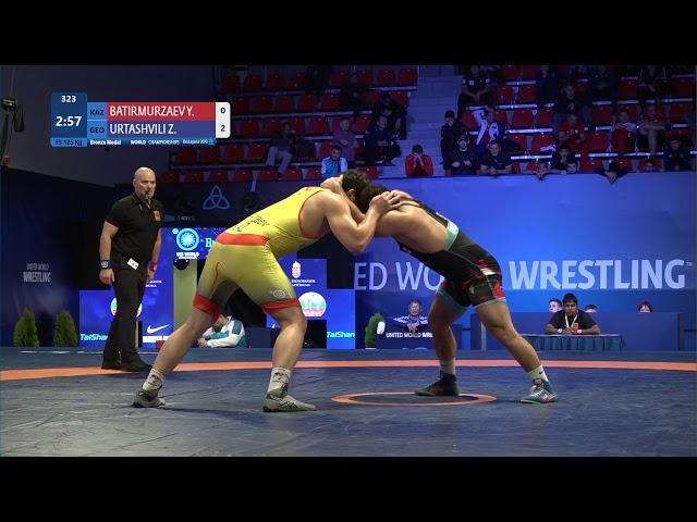 BRONZE FS - 125 kg: Y. BATIRMURZAEV (KAZ) v. Z. URTASHVILI (GEO)