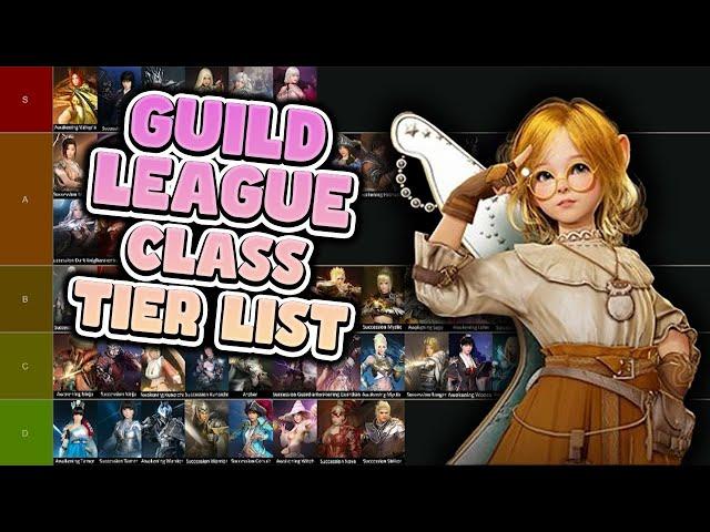 Black Desert Guild League Class Tier List *May 2024*