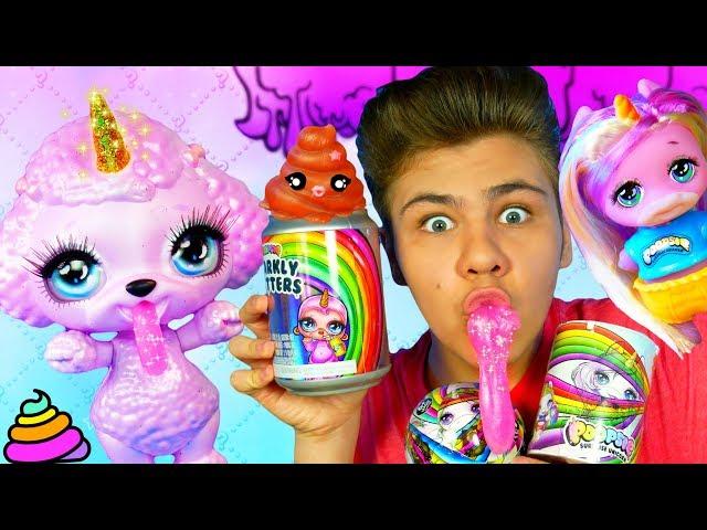 СЛАЙМ ЕДИНОРОЖКИ  СЮРПРИЗ! Sparkly Critters ФЭЙК VS  ОРИГИНАЛ?