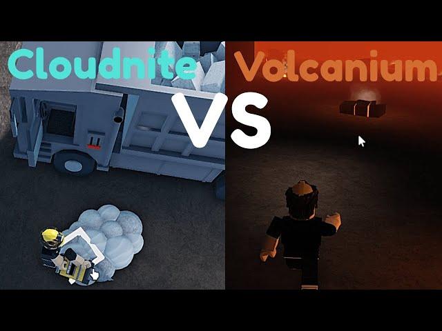 Which is better? Cloudnite VS Volcanium - Refinery Caves