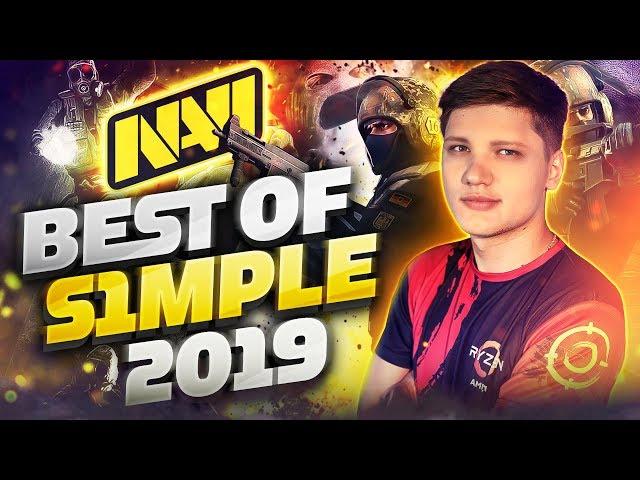 Best of NAVI s1mple 2019