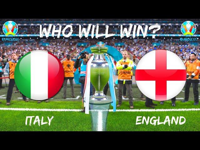 PES 2021 - ITALY VS. ENGLAND - EURO 2020 FINAL - FULL MATCH PS5 GAMEPLAY | 4K