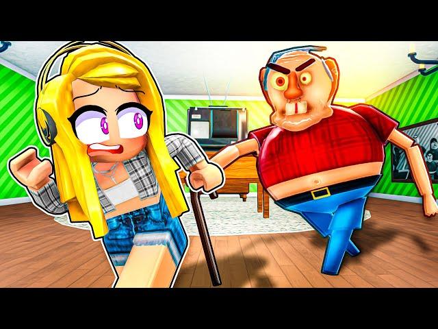 Can Trinity Escape Her Evil Grandpa?!?! Roblox Obby