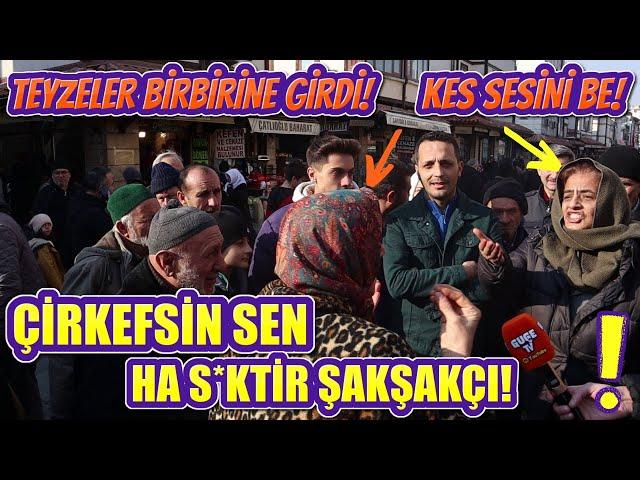 ÇİRKEFSİN SEN! | Sokak Röportajı | Ekonomi | Konya | Halk