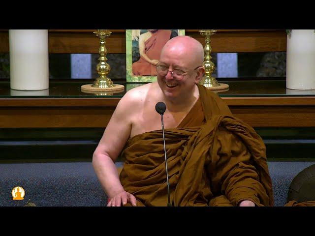 Seven  Monks and Bandits | Ajahn Brahm | 25 October 2024