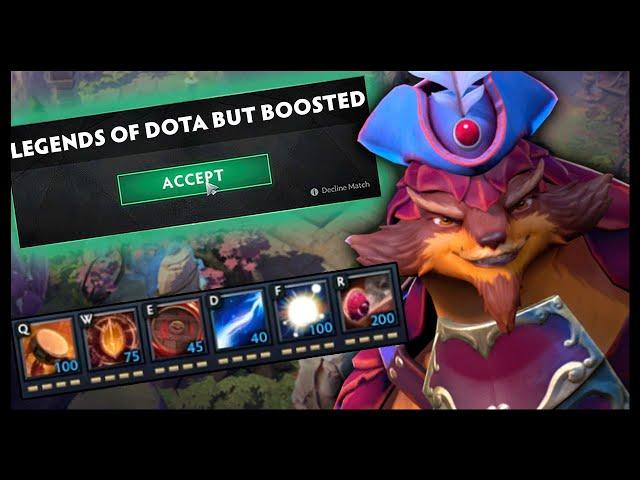 Legends of Dota But Boosted