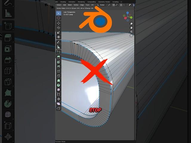 spacing in Blender. #BlenderTips #3DModeling #BlenderCommunity #3danimation  #blender3d #3dtutorials