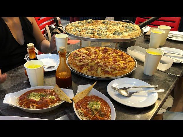 Dinner at Angel’s Pizza Restaurant, LG Garden Walk Mactan, Cebu