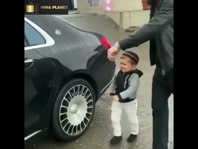 Mini Khabib (Hasbulla) With Khabib Nurmagomedov