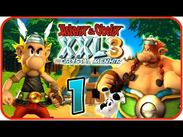 Asterix & Obelix XXL 3: The Crystal Menhir Walkthrough Part 1 (PS4) Chapter 1 - Gaul