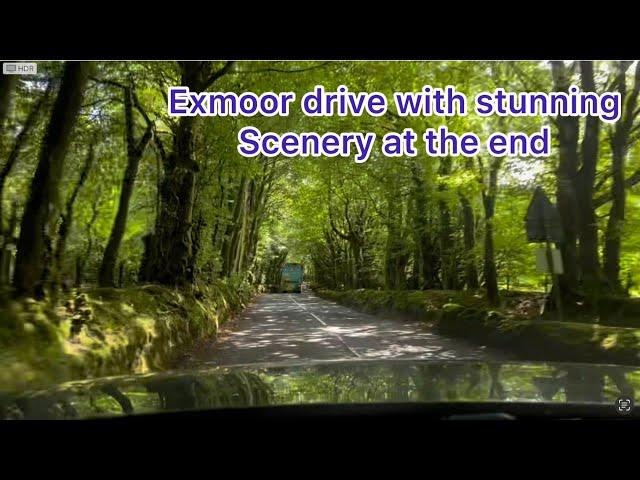 Let’s take you for a drive along the Exmoor coast road through Devon and Somerset on a beautiful day