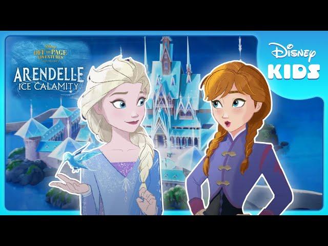 Disney Off the Page Adventures: Arendelle Ice Calamity ️ | Frozen Fan Fest | Disney Kids