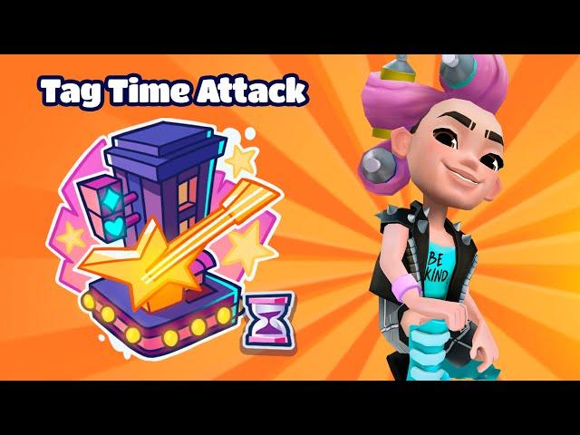 SUBWAY SURFERS NEW CHALLENGE TAG TIME ATTACK IN VEGAS QUEENS 2024