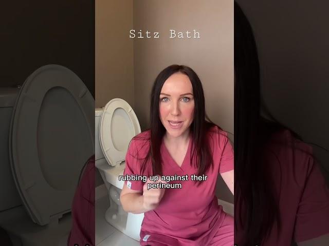 Sitz baths! #postpartumhealing #sitzbath #childbirtheducation #pregnancytips #newmom #newparents