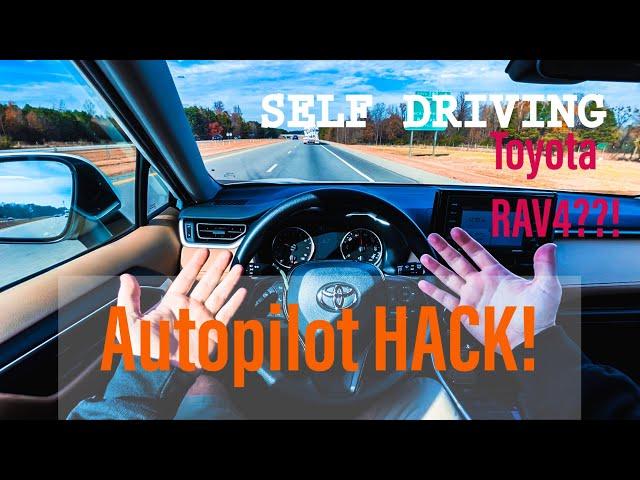 Making a SELF DRIVING 2021 RAV4! Toyota RAV4 Autopilot!! Mini Hack…