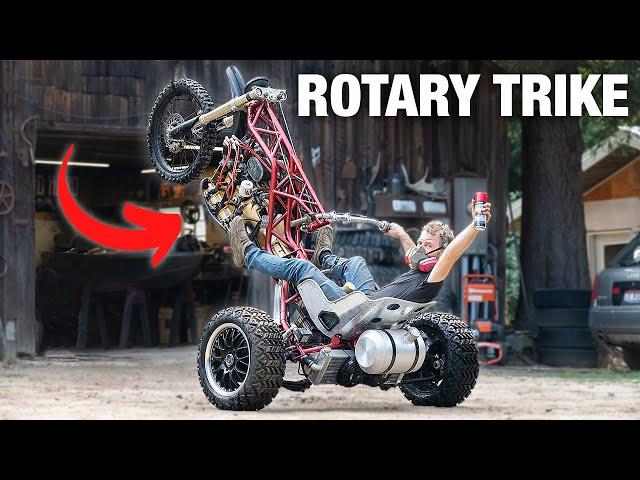 RX-7 Rotary Drift Trike is Finished!