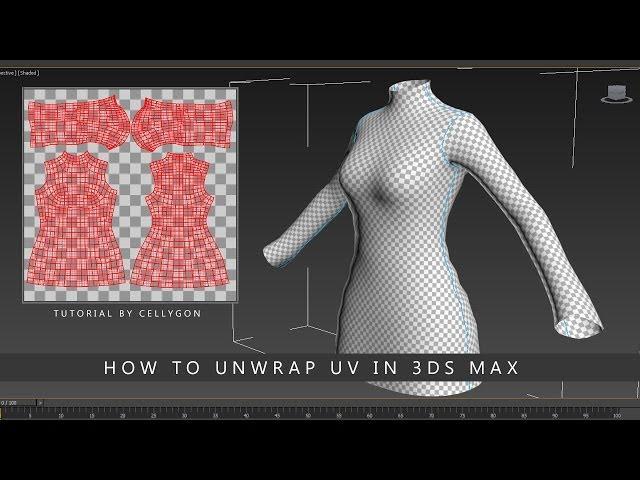 How to unwrap UV in 3Ds Max