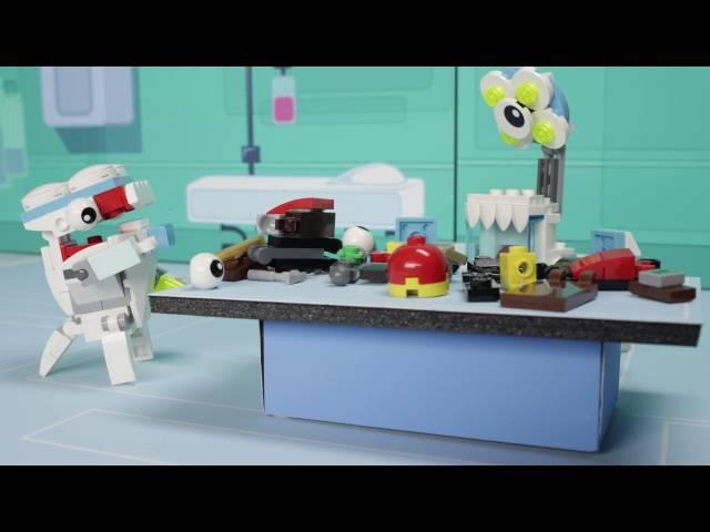 Strange Medix Mixels experiment creates new Mixels Max - LEGO Mixels - Stop Motion