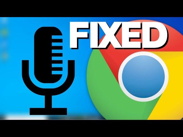 How To Fix Microphone Not Working on Google Chrome Browser Pc Laptop 2022