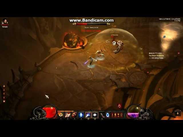 Diablo 3 Zolton Kulle Boss Fight Wizard