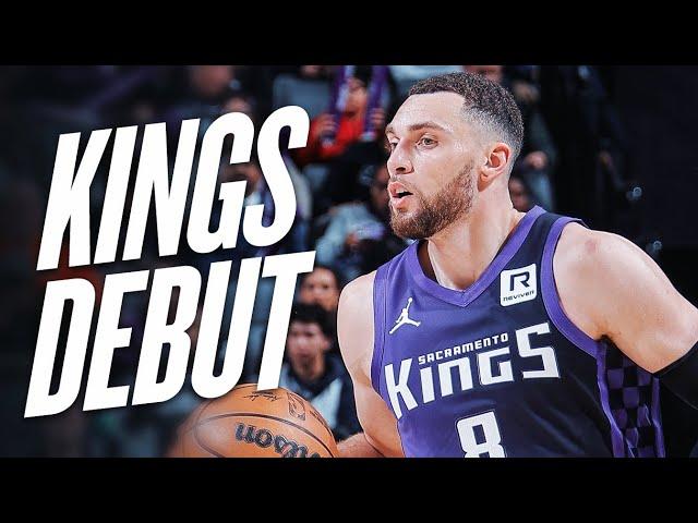 Zach LaVine Makes His Debut For The Sacramento Kings! | February 5, 2025