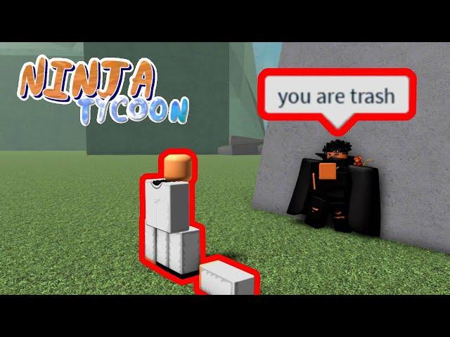 I DESTROYED TRASH TALKERS IN NINJA TYCOON! (ROBLOX)