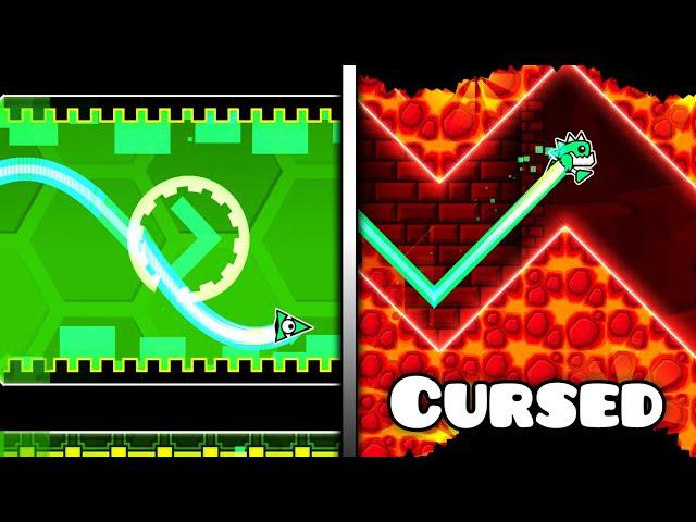 Cursed mode (Cursed Processing & more) l Geometry dash 2.11