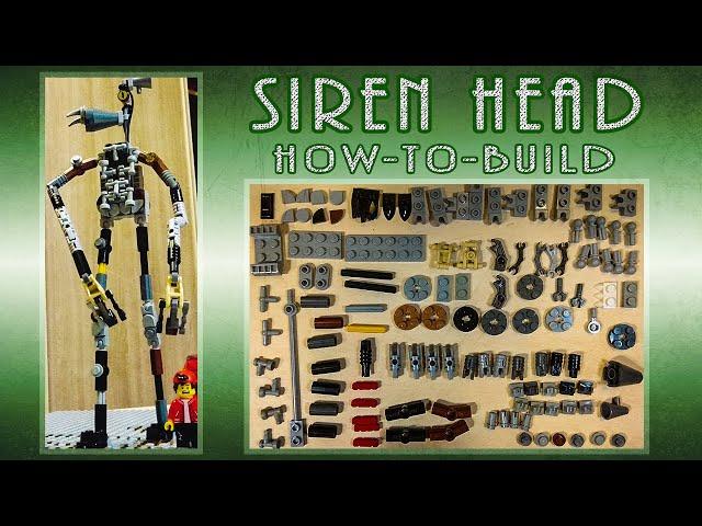 TUTORIAL How to Build LEGO SIREN HEAD