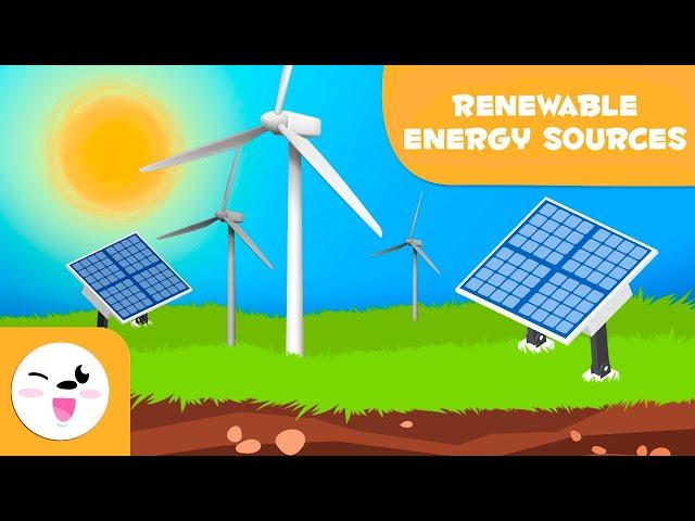 Renewable Energy Sources - Types of Energy for Kids