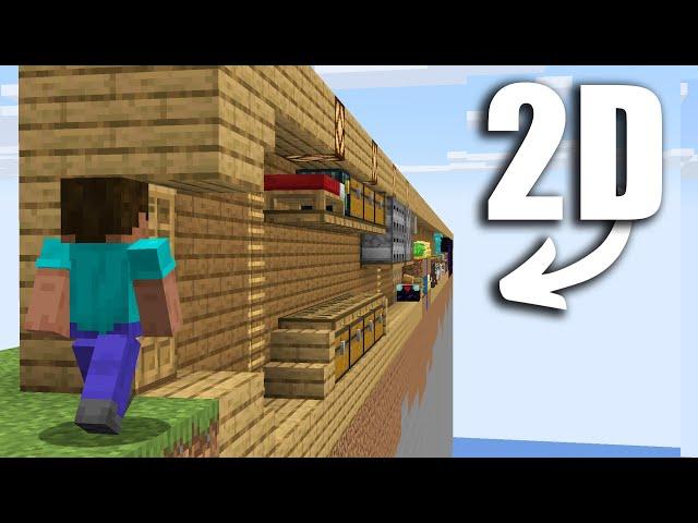 I Built a 2D Minecraft Base