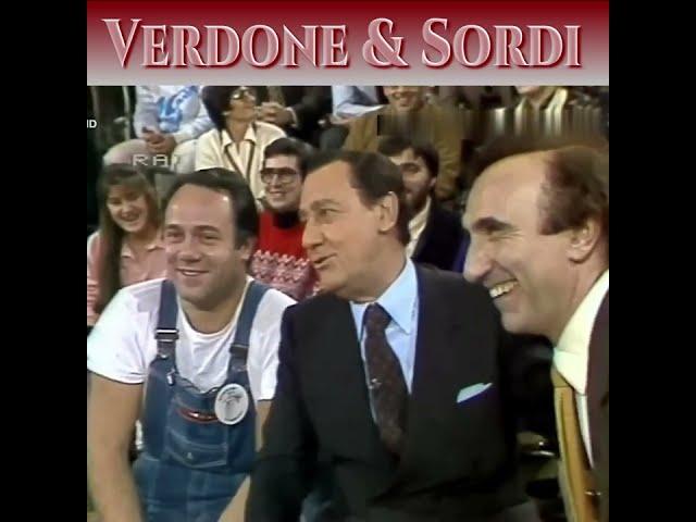 Sordi Verdone Sketch da Baudo