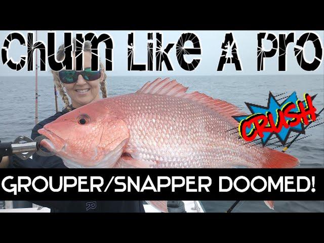 Chumming for Grouper and Snapper - SIMPLE AND HIGHLY EFFECTIVE