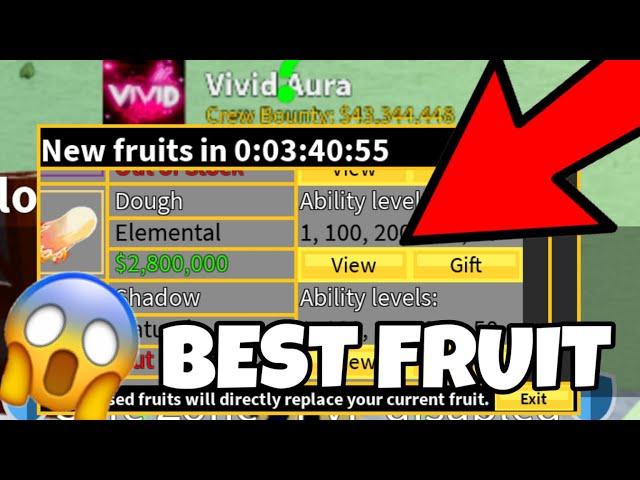 When Dough Is In Stock… ( Blox Fruits )