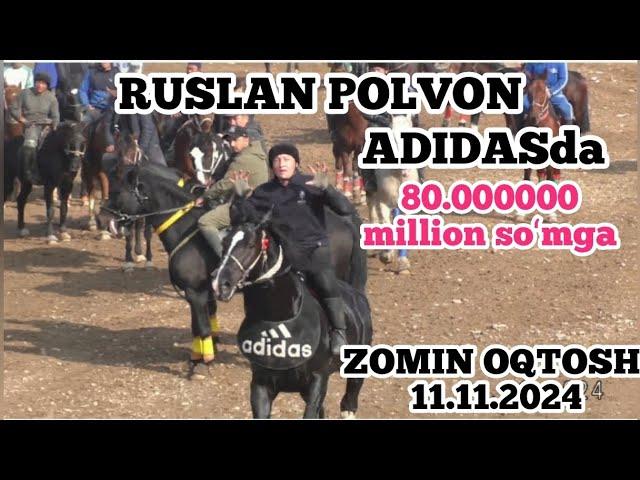 RUSLAN POLVON SAMARQAND PAYARIQ NORMAMAT NAXALBOYEVNING ADIDASIDA 80MILLIONGA.ZOMIN OQTOSH 11.11.24