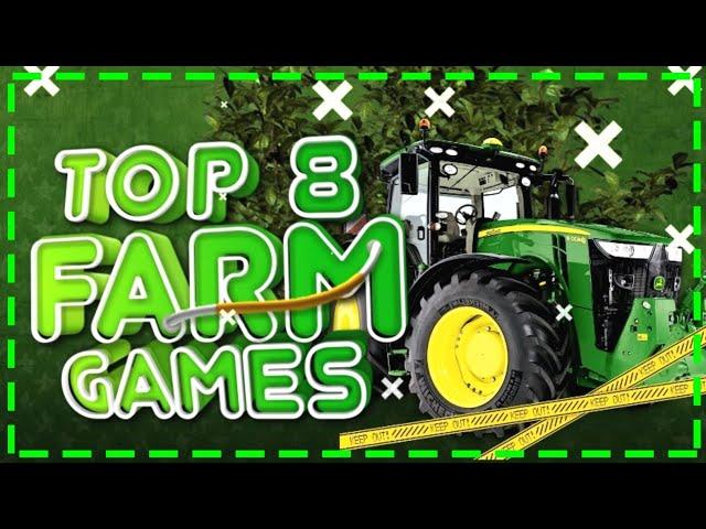 TOP 8 GAMES IN GENRE SIMULATOR OF AGRICULTURE | FARMING SIMULATOR