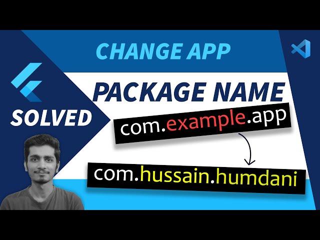 Flutter App Name Change | How To Change App Package Name in flutter