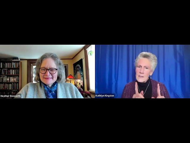 Interview with Kathlyn Kingdon and Channeling of Master DK about their book about this new Age