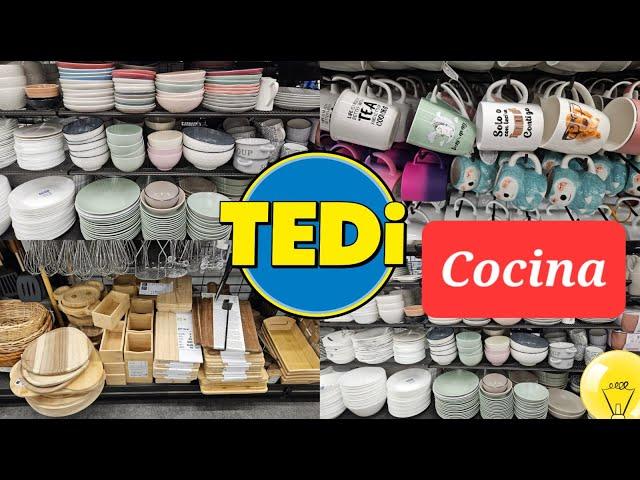 TEDI Novedades para Cocina Vajilla Menaje de Madera Tazas Fuentes Bandejas Muchas Ideas Interesantes