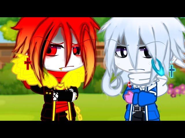 "Stop fighting"||meme||Gacha club||Undertale Au||Sans Au||Kustard & Dust