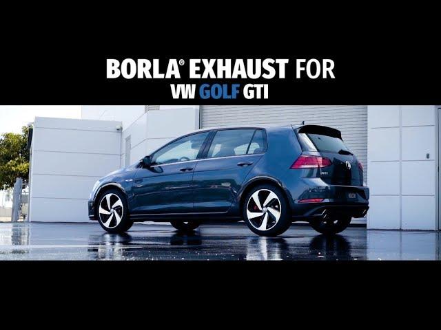 Borla S-Type Exhaust for 2018-2021 MK7.5 Volkswagen GTI [Exhaust System Sounds]