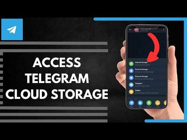 How To Access Telegram Cloud Storage