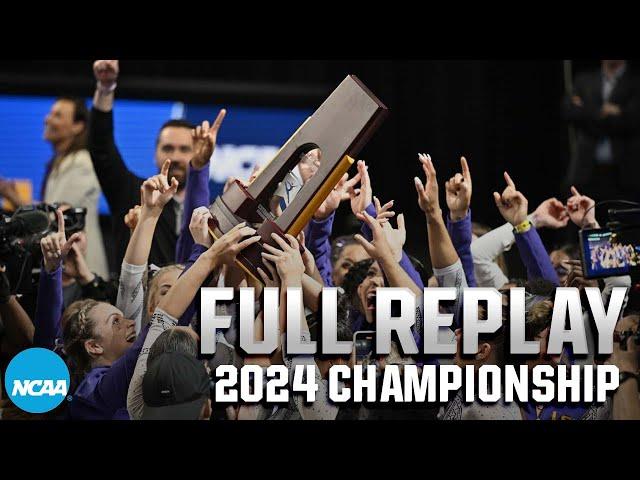 2024 NCAA women's gymnastics championship | FULL REPLAY