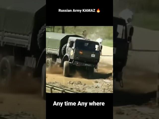 Russian Army KAMAZ #russia #kamaz #truck #military #tank #shorts