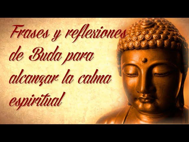 FRASES Y REFLEXIONES DE BUDA para alcanzar la calma espiritual